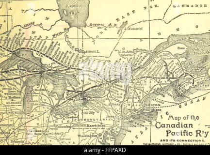 3 de Canadian Pacific Railway's Royal Mail Steamship Line. Le Japon et la Chine ... Manuel de l'information" Banque D'Images