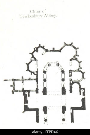 53 de 'Abbaye de Tewkesbury et ses associations. [Avec des plaques et un plan.]' Banque D'Images