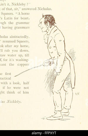 5 de 'Images de Dickens avec des lectures. Avec des illustrations de H. M. Paget, Fred Barnard, etc' Banque D'Images