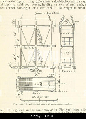 53 de 'Mining. An Elementary Treatise on l'obtention des minéraux' Banque D'Images