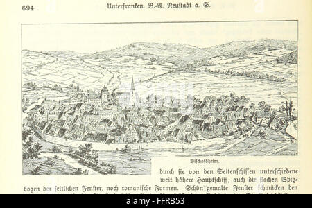 10 de 'Geographisch-historisches Handbuch von Bayern" Banque D'Images