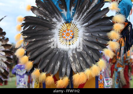 Shakopee Mdewakanton Communauté Sioux Wacipi Pow Wow, Native American Dance Festival - 20/08/2011 - United States / Minnesota Banque D'Images