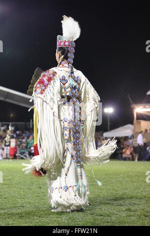 Shakopee Mdewakanton Communauté Sioux Wacipi Pow Wow, Native American Dance Festival - 21/08/2011 - United States / Minnesota Banque D'Images