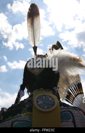 Shakopee Mdewakanton Communauté Sioux Wacipi Pow Wow, Native American Dance Festival - 21/08/2011 - United States / Minnesota Banque D'Images