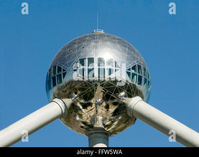 Belgique, Bruxelles ; DOMAINE DE L'Atomium ; plateau du Heysel Banque D'Images