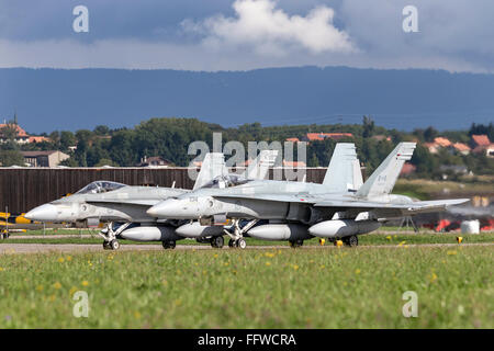 Gendarmerie royale du Canada (ARC) McDonnell Douglas CF-188A (F/A-18A Hornet 188734) Banque D'Images