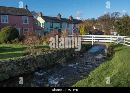 Gill Beck en Caldbeck Cumbria Banque D'Images