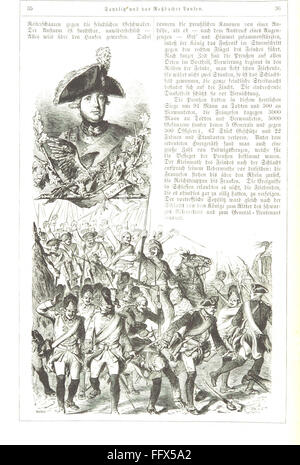 'Der Siebenjährige Krieg' (la guerre de sept ans) est illustré par L. Burger dans cette quatrième édition élargie, détaillant le conflit mondial entre 1756 et 1763, avec un accent sur les principales campagnes et batailles militaires. Banque D'Images