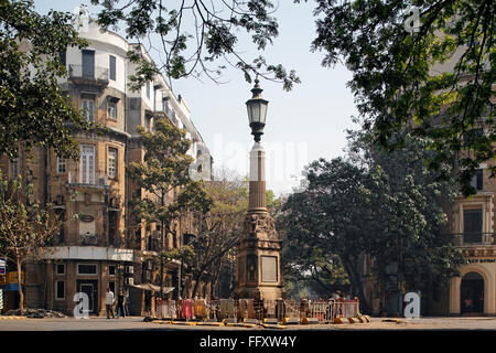 Port Trust World War Memorial, Ballard Estate, Bombay, Mumbai, Maharashtra, Inde Banque D'Images