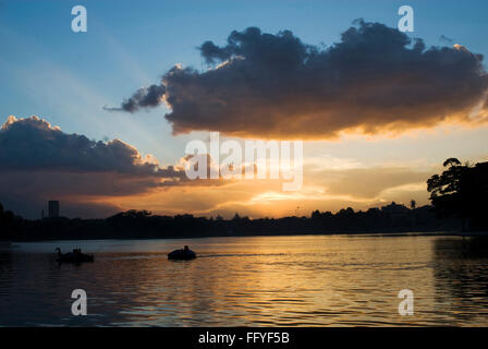 Lac Ulsoor, Bangalore, Karnataka, Inde, Asie Banque D'Images