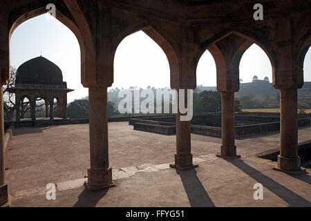 Baz Bahadur Palace ; Mandu ; Dhar Madhya Pradesh ; Inde ; Banque D'Images