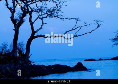 Corbyns cove beach à Port Blair en Asie de l'Inde îles Andaman Banque D'Images