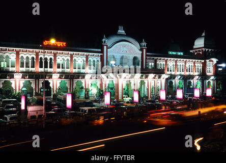 La gare Egmore à Madras Chennai Tamil Nadu ; Inde ; Banque D'Images