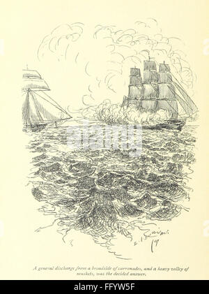 2 de "Le Pirate et les trois couteaux ... Avec des illustrations de E. J. Sullivan et une introduction par David Hannay' Banque D'Images