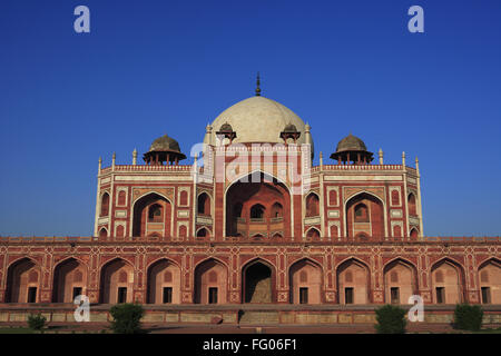 Tombe de Humayun construit en 1570 , Delhi , Inde UNESCO World Heritage Site Banque D'Images