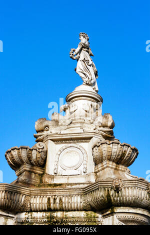 Fontaine Flora Hutatma Chowk , Bombay Mumbai , MAHARASHTRA , INDE Banque D'Images