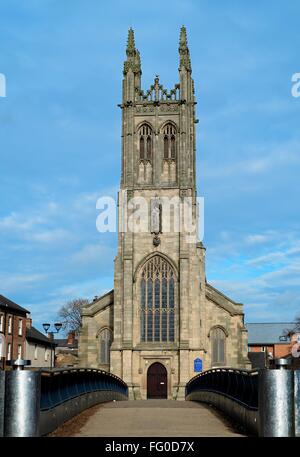 St Marys church Derby England UK Banque D'Images