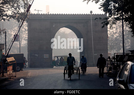 Partie de Prem darwaja située dans le vieux fort Bhadra Ahmedabad Gujarat ; Inde ; Banque D'Images