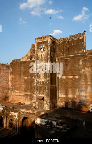 En 1411 fort Bhadra Ahmedabad Gujarat ; annonce ; Inde ; Banque D'Images