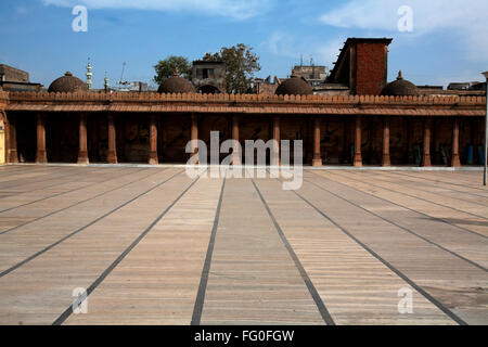 Jama Masjid en 1423 ; annonce ; Ahmedabad Gujarat Inde ; Banque D'Images