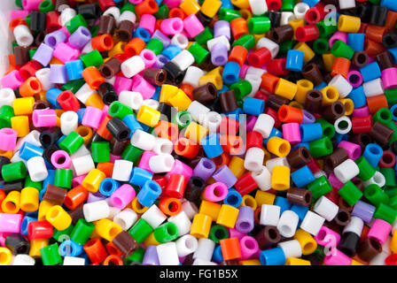 Perles en plastique Banque D'Images