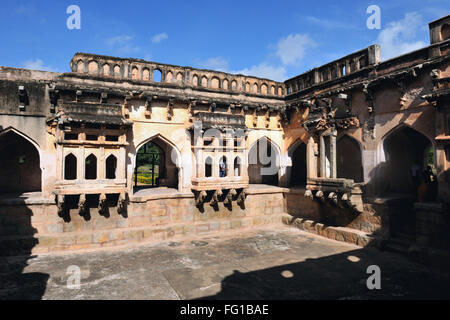 Queens Bath Hampi Karnataka Inde Asie Octobre 2010 Banque D'Images