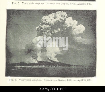 Volcanoes of North America est un livre scientifique vintage détaillant les différentes formations volcaniques trouvées à travers le continent. Le livre comprend des descriptions géologiques et des aperçus de l’activité volcanique en Amérique du Nord. Banque D'Images