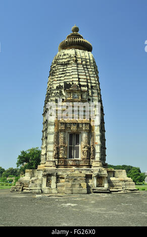 Parvati temple Khajuraho Madhya Pradesh, Inde Banque D'Images