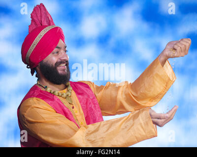 Danseur à grain à verser sur place M.# 779B Banque D'Images