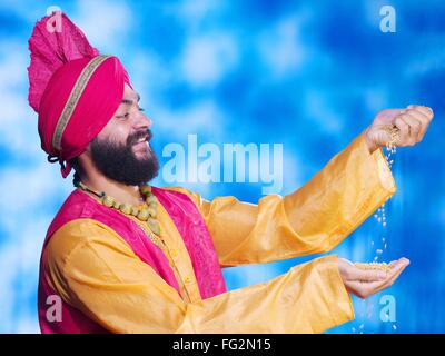 Danseur à grain à verser sur place M.# 779B Banque D'Images