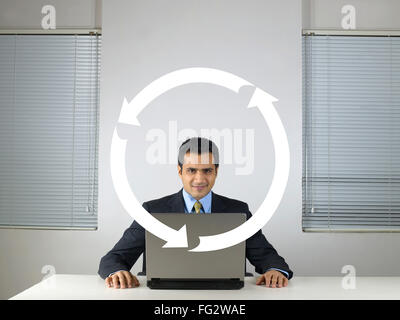 Grâce à la flèche de direction MR # 779K Banque D'Images