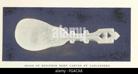 « A voyage to Viking-Land » emmène les lecteurs dans un voyage illustré à travers la Norvège et le Spitzberg, explorant l’histoire et la culture viking. Le livre comprend quatre-vingt-neuf illustrations et une carte, offrant une perspective visuelle et historique de ces régions. Banque D'Images