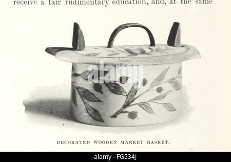 Cette image est tirée de 'A voyage to Viking-Land', un récit de voyage illustré documentant un voyage à travers la Norvège et le Spitzberg, mettant l'accent sur l'histoire viking, la culture et l'exploration des paysages nordiques. Le livre comprend une carte et quatre-vingt-neuf illustrations. Banque D'Images