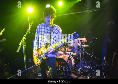 11 février, 2016 - Joli cercle vicieux en concert à Dingwalls à Camden dans le cadre de la présente, NME Awards 2016 © Myles Wright/ZUMA/Alamy Fil Live News Banque D'Images