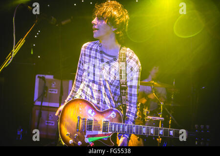 11 février, 2016 - Joli cercle vicieux en concert à Dingwalls à Camden dans le cadre de la présente, NME Awards 2016 © Myles Wright/ZUMA/Alamy Fil Live News Banque D'Images