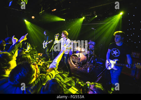 11 février, 2016 - Joli cercle vicieux en concert à Dingwalls à Camden dans le cadre de la présente, NME Awards 2016 (Crédit Image : © Myles Wright via Zuma sur le fil) Banque D'Images