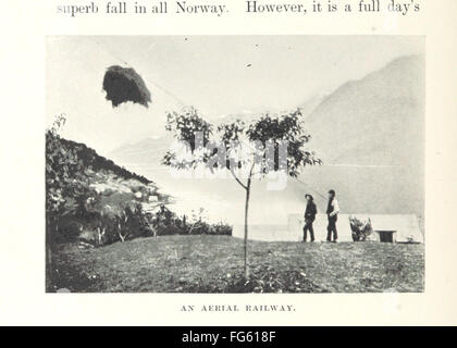 Ce livre raconte un voyage à Viking-Land, avec un accent particulier sur les régions de Norvège et de Spitzberg. Avec quatre-vingt-neuf illustrations et une carte, il capture le patrimoine viking, les paysages et les environnements uniques de ces régions nordiques. Banque D'Images