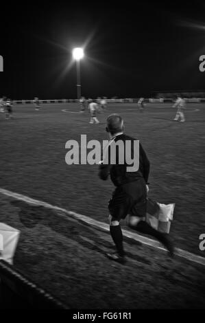 16 Février 2016 : Ascot, UK - Ascot United vs Bracknell Town dans la ligue de football Ligue hellénique. Ascot a remporté le Banque D'Images