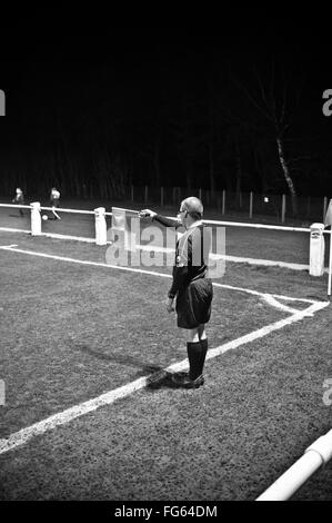 16 Février 2016 : Ascot, UK - Ascot United vs Bracknell Town dans la ligue de football Ligue hellénique. Ascot a remporté le Banque D'Images