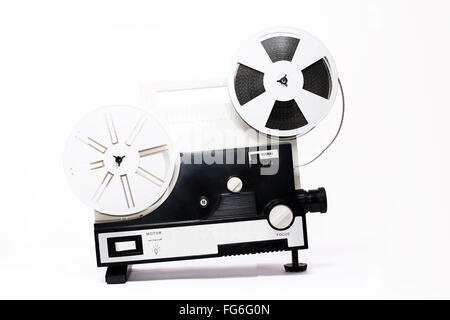 Ancien projecteur super 8 Banque D'Images