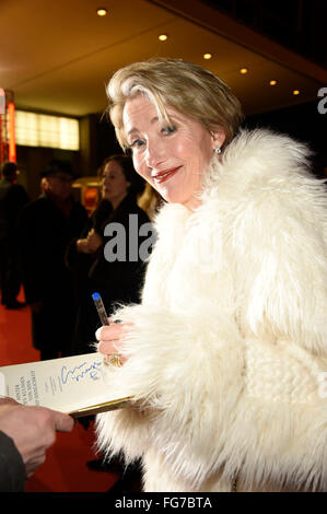 Emma Thompson participant à la 'hommage à Alan Rickman' événement au 66e Festival International du Film de Berlin / Berlinale 2016 au Kino International le 16 février 2016 à Berlin, Allemagne. Banque D'Images