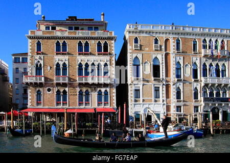 Géographie / voyages, Italie, Vénétie, Venise, Grand Canal, gondole, Additional-Rights Clearance-Info-Not-Available- Banque D'Images