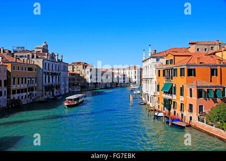 Géographie / voyages, Italie, Vénétie, Venise, Canal Grande, vue depuis le pont de l'Accademia, Additional-Rights Clearance-Info-Not-Available- Banque D'Images