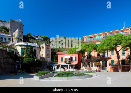 Géographie / voyages, Italie, Ligurie, Portovenere, Piazza Bastreri, Additional-Rights Clearance-Info-Not-Available- Banque D'Images