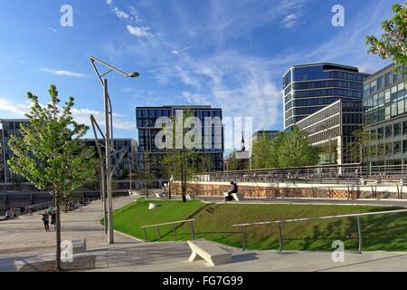 Géographie / voyage, Allemagne, Hambourg, HafenCity, terrasses, Marco-Polo , Additional-Rights Clearance-Info-Not-Available- Banque D'Images