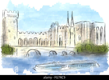 Avignon. Banque D'Images