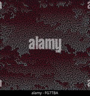 Labyrinthe blanc Arrière-plan. Labyrinthe pour les enfants Illustration de Vecteur