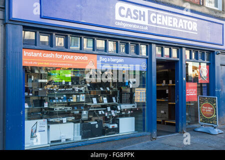 Générateur de Cash store, Nottingham, England, UK Banque D'Images