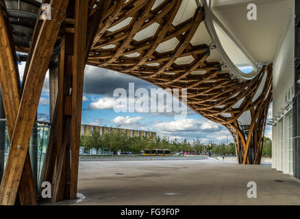 Centre Pompidou de Metz Lorraine Moselle France Banque D'Images