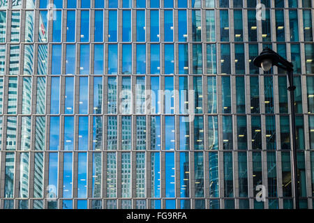 Canary Wharf, les Docklands, Londres, Angleterre, Royaume-Uni Banque D'Images